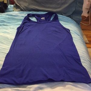 Nike Fit Dry Blue Violet Workout Tank Medium